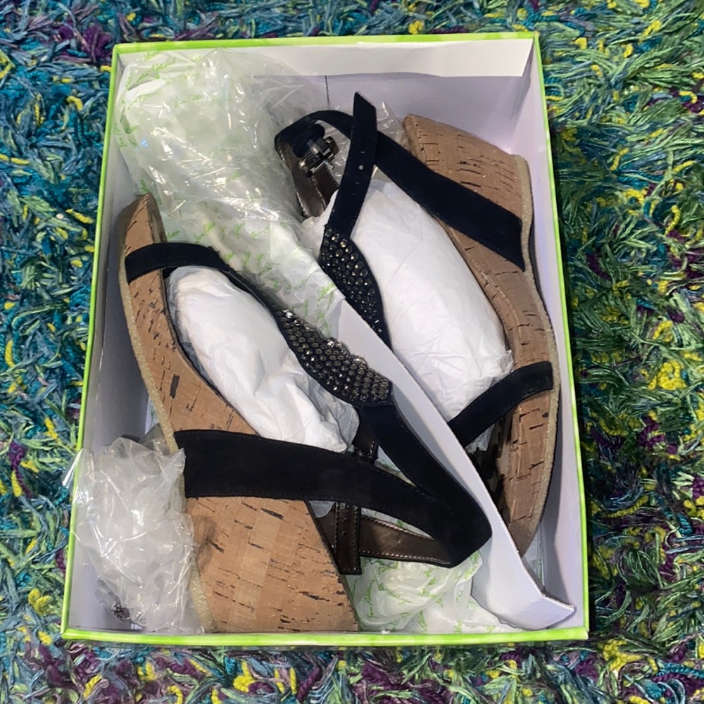 Sam Edelman Neva black wedges